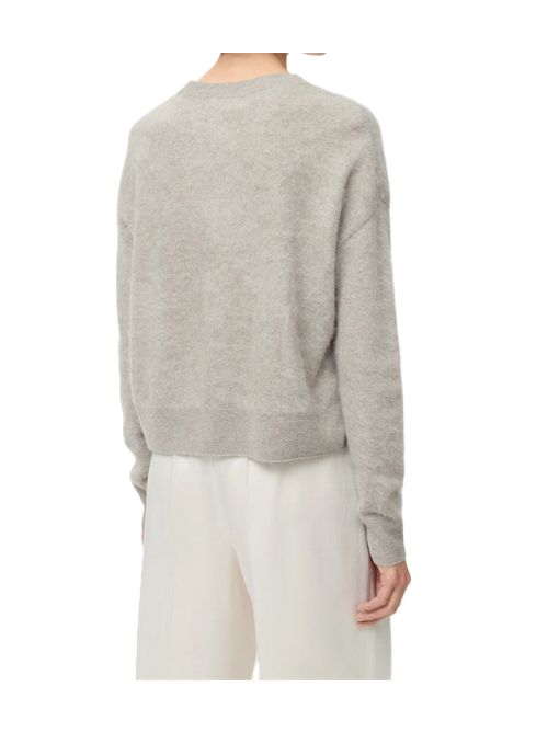 Argyle crewneck Soft Goat | 2493800002GREIGE